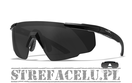 Okulary WileyX Saber Adv. Smoke / Clear Lens 317 / Matte Black Frame