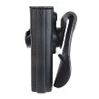 Polymer Retention Paddle Holster Level 2 for Sig Sauer P250 with Curved Sig Sauer rail IMI-Z1110 Blk - 3