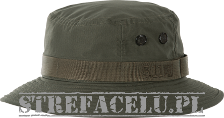 Hat, Manufacturer : 5.11, Model : Boonie Hat, Color : Ranger Green