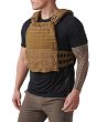 Zestaw Kamizelka 5.11 TACTEC PLATE CARRIER kolor: KANGAROO + 2x Wkład PDG Level IV - 2