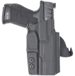 OWB Holster, Compatibility : Walther PDP FS Optics Cut, Manufacturer : Concealment Express, Material : Kydex, For Persons : Right Handed, Color : Black - 2