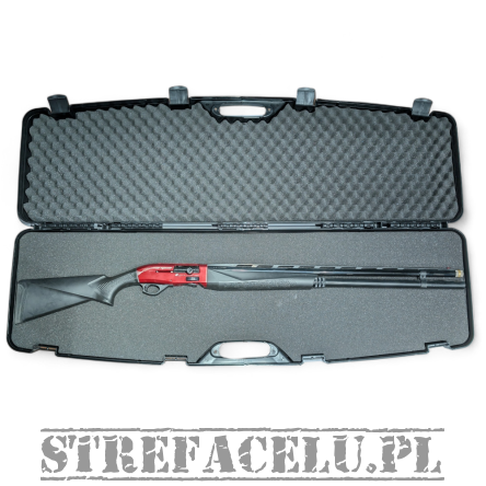 Walizka PP do broni długiej - 130x35x12cm, 4 Catches, Cover Egg Foam - Megaline 200/0090CUBE