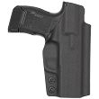 Kabura wewnętrzna lewa do pistoletu Sig Sauer P365 XL, LH IWB kydex, kolor: czarny - 2