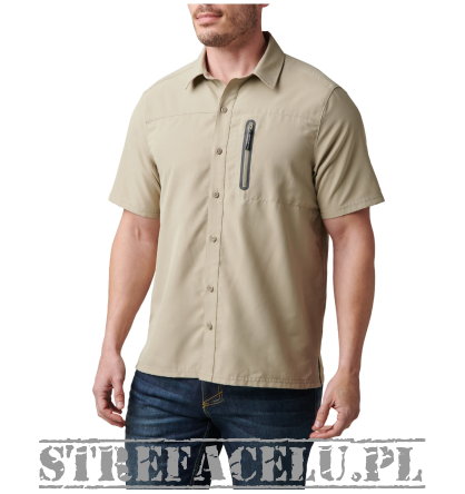 Koszula męska z krótkim rękawem 5.11 MARKSMAN UTILITY S/S SHRT, kolor: KHAKI