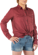 Koszula damska z długim rękawem 5.11 NIKITA L/S SHIRT kolor: CABERNET - 5