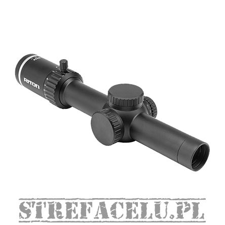 LPVO Scope, Manufacturer : Riton, Model : 3 Tactix 1-8 × 24 SFP MOA, Black
