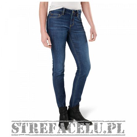 Spodnie damskie 5.11 WM DEFENDER FLEX JEAN SLM kolor: PAC INDIGO