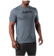 Men's T-Shirt, Manufacturer : 5.11, Model : PT-R Always Tee, Color : Turbulence Heather - 2