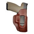 Leather Holster, Manufacturer : Falco Holsters (Slovakia), Type : 2in1 - IWB + OWB, Model : AM02-2330, Hand : Right, Color : Brown - 2