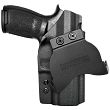 OWB Holster, Compatibility : Sig Sauer P320 Compact/Carry, Manufacturer : Concealment Express, Material : Kydex, For Persons : Left Handed, Color : Black
