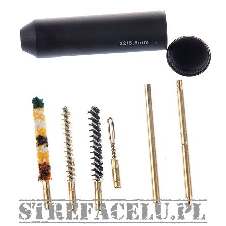 Wycior kieszonkowy pistoletowy kal. .22 plus 3 szczoteczki i oczko - SC-82_22