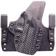 Kabura IWB Wide Leather Hybrid Tucable Glock 17/19/45/26 - Carbon. Wew. Prawa - Concealment Express GLK-171926-CF-RH-WDLTHR - 3