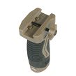 OVG – Overmolding Vertical Grip IMI-ZG105 Black-Tan - 3