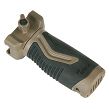 OVG – Overmolding Vertical Grip IMI-ZG105 Black-Tan - 4