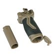 OVG – Overmolding Vertical Grip IMI-ZG105 Black-Tan - 5