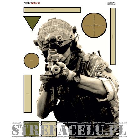 Shooting Target Operator, Pieces : 1, Manufacturer : polskietarcze.pl