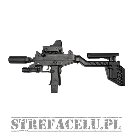 Pistolet IWI UZI PRO 4.5inch. składana kolba. kal. 9x19mm