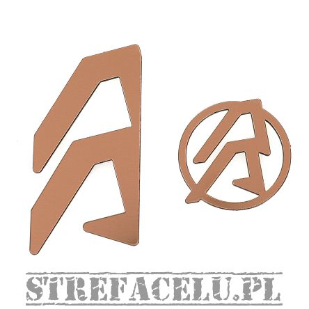 Stickers for holsters Alpha-X RH - Color Cooper , Alpha-X RH Color Inlays - Color Cooper :