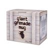 Giant granate mug with dedication - green - 6