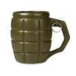 Giant granate mug with dedication - green - 7