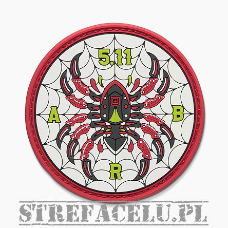 Patch 5.11 BLADED SPIDER PATCH kolor: CRIMSON