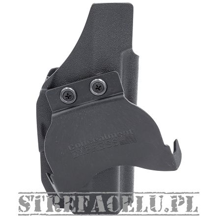 OWB Holster, Compatibility : IWI Masada Optics Ready, Manufacturer : Concealment Express, Material : Kydex, For Persons : Left Handed, Color : Black