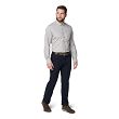 Men's Long Sleeve Shirt, Manufacturer : 5.11, Model : Alpha Flex, Color : Coin Stripe - 3
