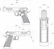 Pistolet Bul Armory 1911 RACER kal. .40S&W, Bull barrel - 4