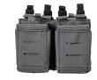 AR-15 Magazine Pouch, Manufacturer : 5.11, Model : Flex Double AR MAG Pouch 2.0, Color : Storm - 2
