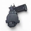 Kabura IWB/OWB Druid do BUL SAS II Ultra, EDC / Staccato 2011 C2/CS/P, Ambidextrous, kydex, kolor: czarny - 5
