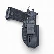 Kabura IWB/OWB Druid do BUL SAS II Ultra, EDC / Staccato 2011 C2/CS/P, Ambidextrous, kydex, kolor: czarny - 2