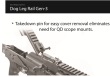 Pokrywa TWS Gen3 do Yugo z szyną Dog Leg Rail - 2