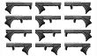 Grip - Link Hand Stop Kit KeyMod / MLok Black - Strike Industries SI-LINK-HSK - 7