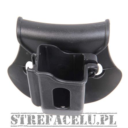 ZSP08 Single Magazine Roto Paddle Pouch - Glock, USP IMI-ZSP08 Black
