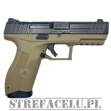 Pistolet IWI Masada Optics Ready Optics Ready, 4.1 inch kal. 9x19mm, kolor: FDE