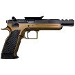Pistolet KMR S-02 OPEN OR (Shield), SA, 6,7`` kal. .22LR - brązowy/czarny - 2