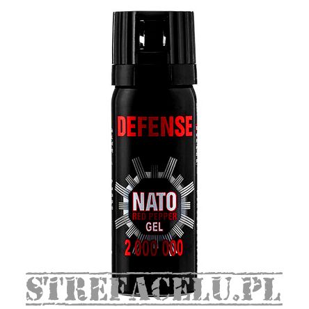 Gaz pieprzowy Defence Nato - Gel (2 mln. SHU. 5% OC) - 50ml