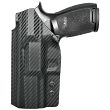 Kabura wewnętrzna prawa do pistoletu Sig Sauer P320 Compact/Carry, RH IWB kydex, kolor: carbon - 2