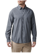 Men's Shirt, Manufacturer : 5.11, Model : Igor Solid Long Sleeve Shirt, Color : Turbulence - 2