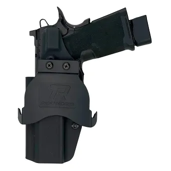 Kabura zewnętrzna prawa do pistoletu Springfield 1911 DS Prodigy 4.25", RH OWB kydex, kolor: czarny