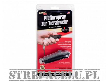 Gaz pieprzowy SabreRed SpitFire- czarny 4.5g (SF-01-PK-DE)