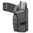 IWB Holster, Compatibility : Springfield H11/Hellcat Standard Cut, Manufacturer : Concealment Express, Material : Kydex, Color : Black - 2
