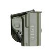 Kabura One Piece - 1911 .45ACP Officer`sSize IMI Defense Z8080 - zielona  - 5