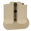 Double Magazine Pouch MP00 for Glock 17/19, Beretta PX4 Storm, H&K P30 / VP9 IMI-Z2000 Tan - 2
