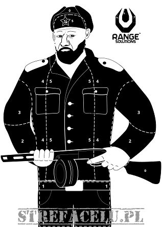 Tarcze Strzeleckie RS-Soviet 50szt Range Solutions