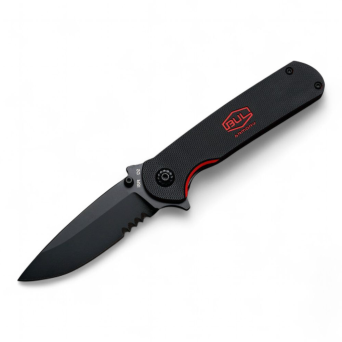 Nóż składany - BUL Knife EDC - Czarny - KNF-FLD-EDC-BLK-1