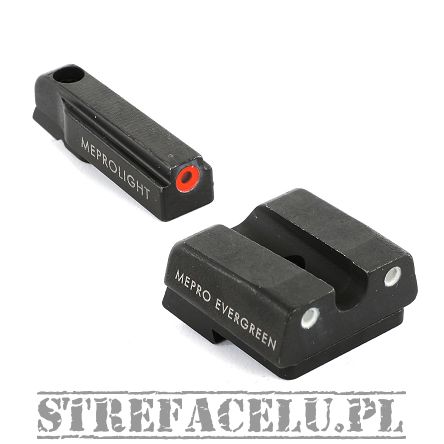 Led Sights, Model : EverGreen, Manufacturer : Meprolight, Compatibility : CZ P10 Series