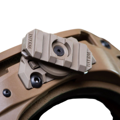 Montaż na hełm do latarki typu Scout - Thyrm VariArc Velcro - FDE