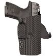 OWB Holster, Compatibility : Beretta APX, Manufacturer : Concealment Express, Material : Kydex, For Persons : Left Handed, Finish : Carbon - 2