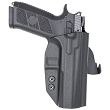 Kabura zewnętrzna prawa do pistoletu CZ P-07, RH OWB kydex, kolor: czarny - 2
